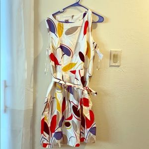 Colorful Annie Klein dress